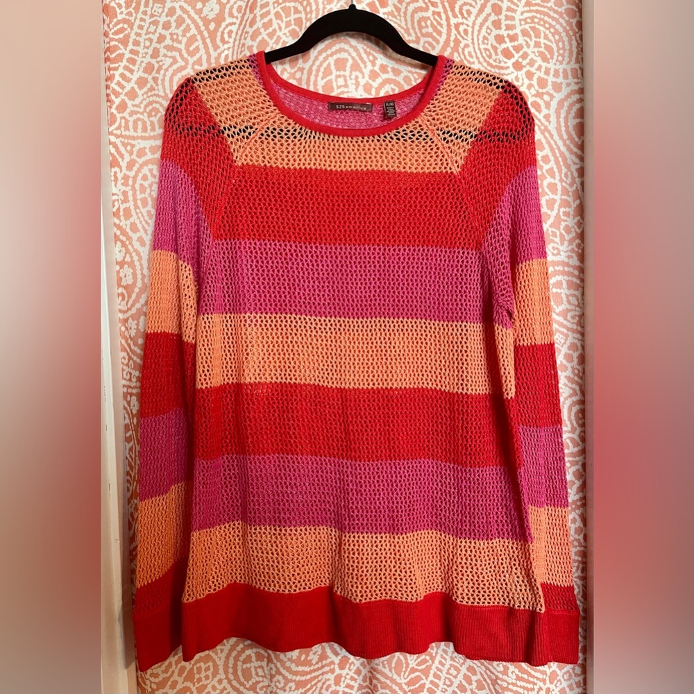 525 America crochet top sz XL